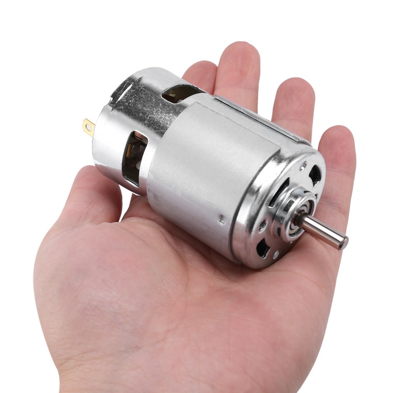 Dc 24V 15000Rpm Tốc độ cao Mô-men xoắn lớn Động cơ Dc 775 Công cụ điện Động cơ &amp; bộ phận mới Động cơ Dc