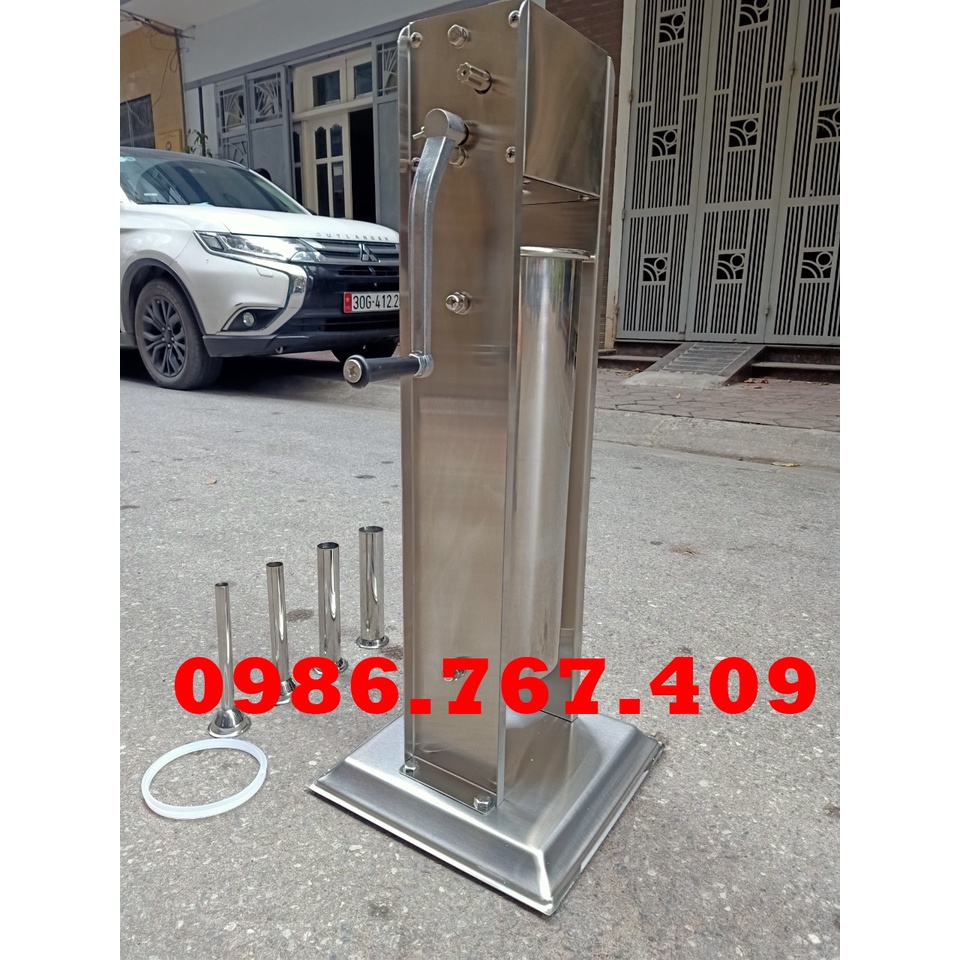 Máy đùn xúc xích 7L inox 304