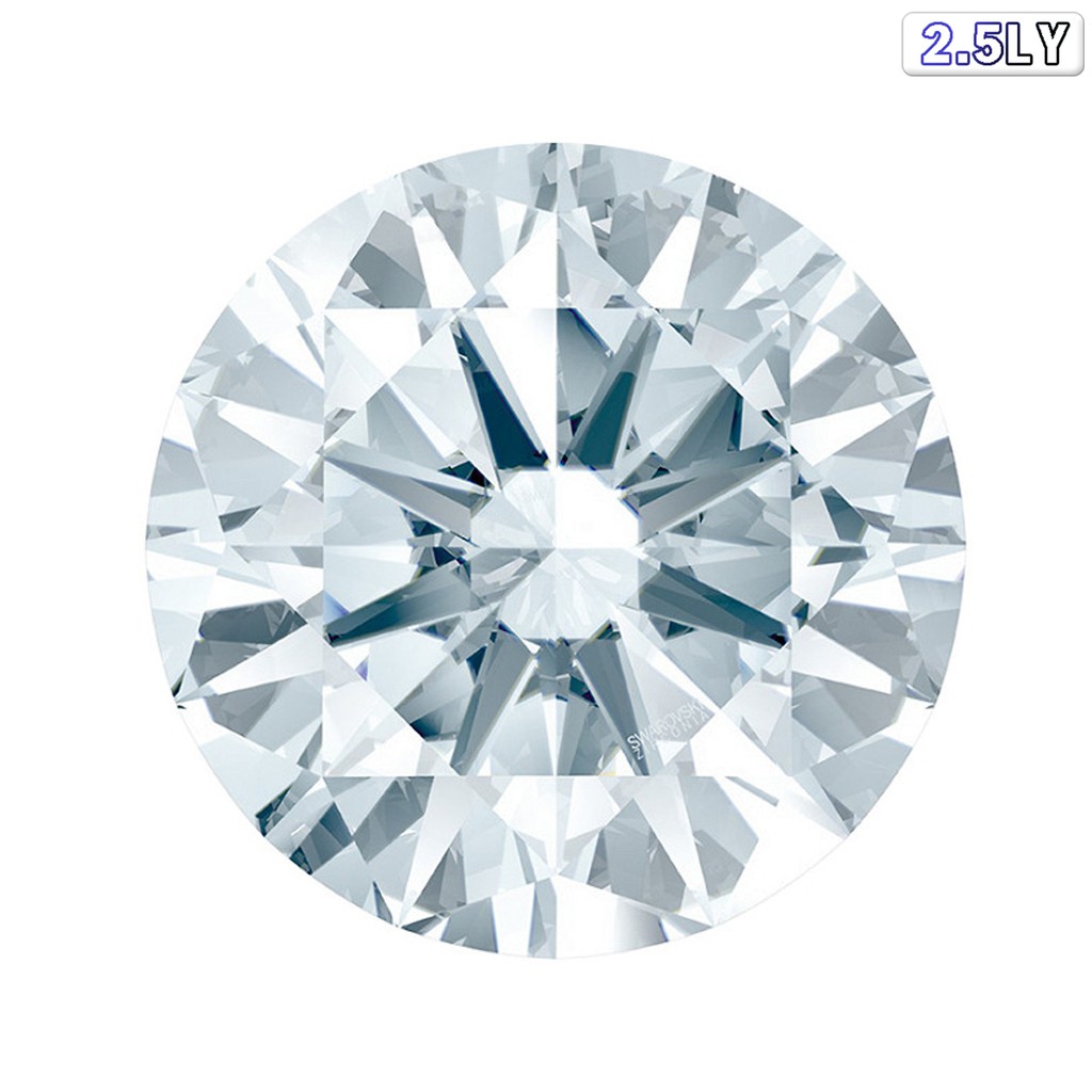 Kim cương nhân tạo đính răng Swarovski Gems 2.5LY