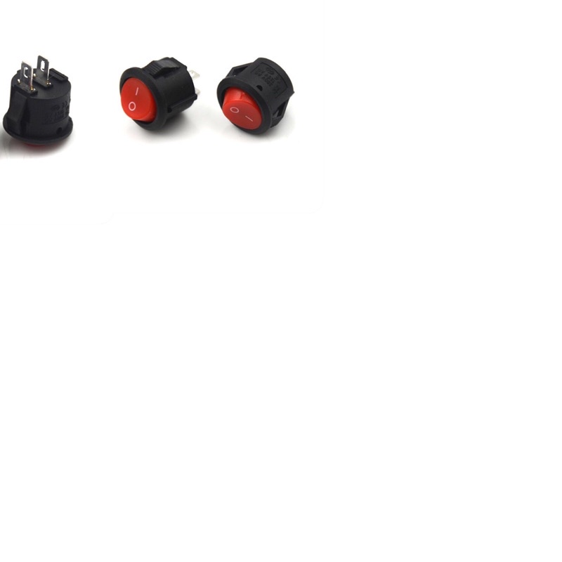 Công Tắc Tròn 2 Chân On-Off 16mm 3a / 250v