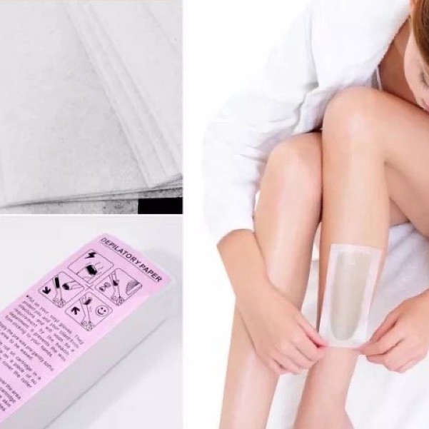 Giấy Wax Lông 100 tờ + tặng que gỗ
