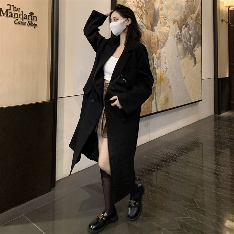 Áo Khoác Dạ Dáng Dài Nữ Phong Cách Hàn Quốc ❤️