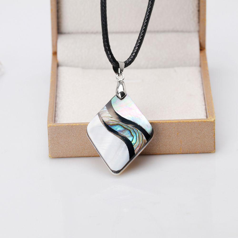 VANES1 Vòng cổ Mặt Vỏ Sò Tự Nhiên Thời Trang Cho Nữ