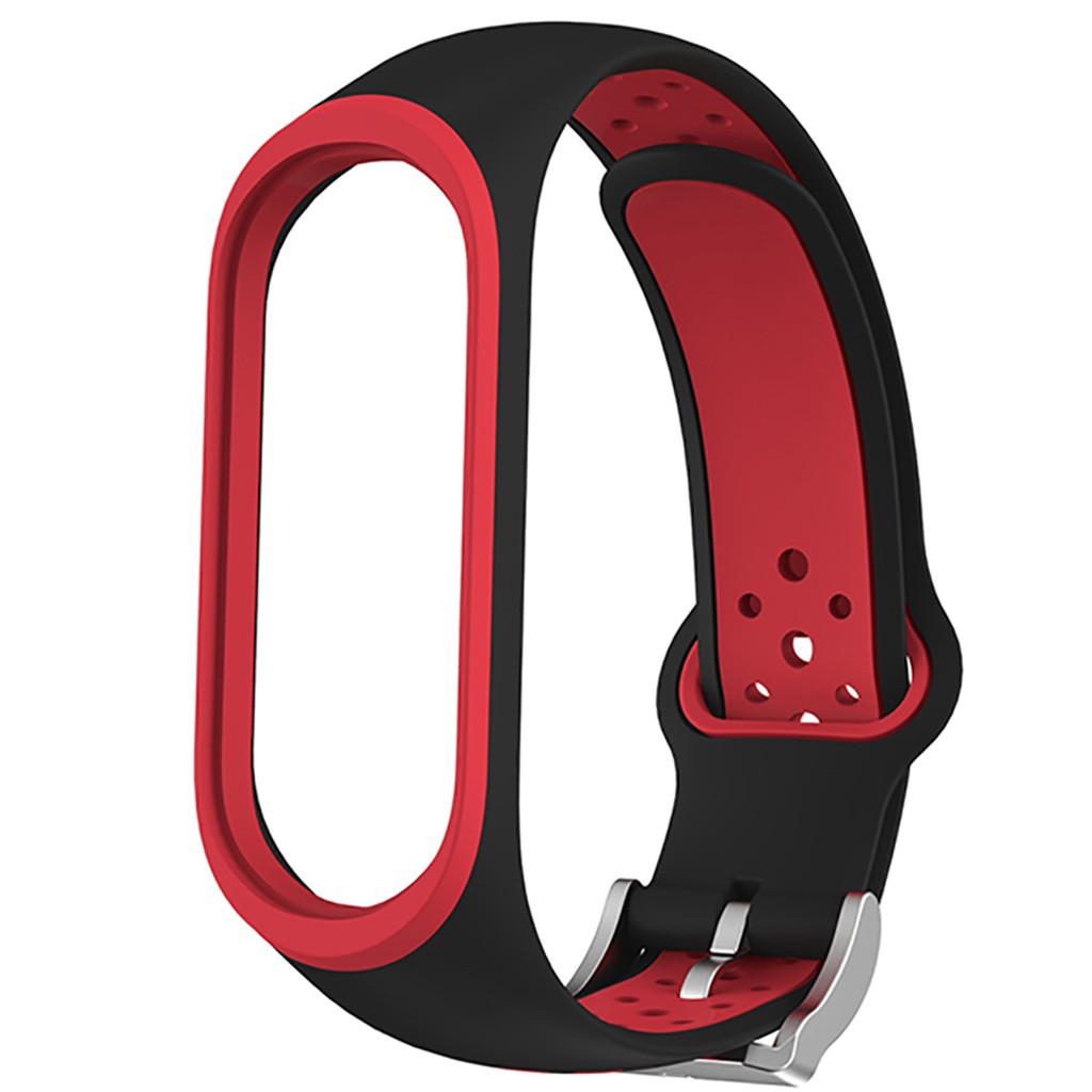 Dây Đeo Thay Thế Cho Xiaomi Mi Band 3 / Mi Band 4 Khóa Gài Thời Trang