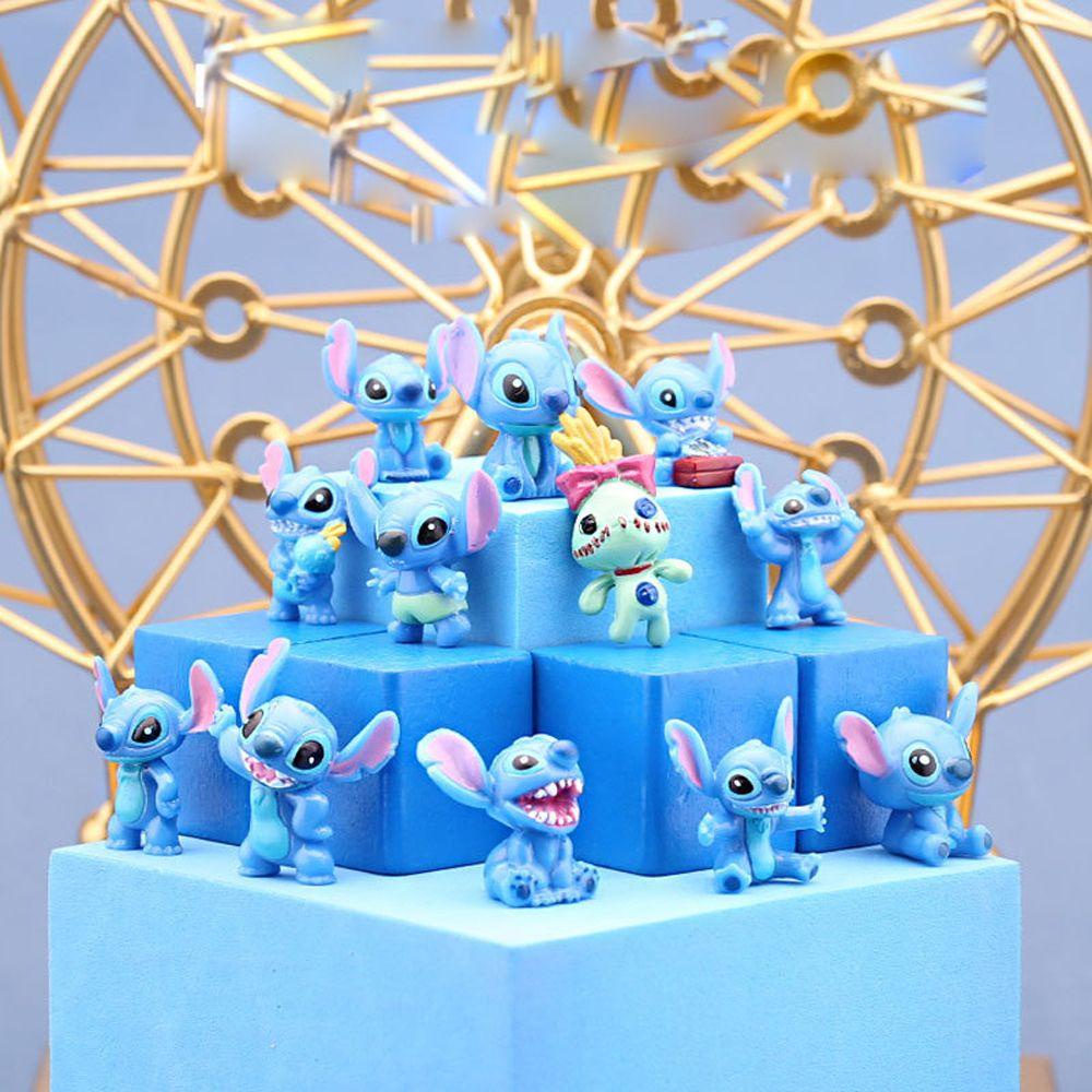 Mô Hình Nhân Vật Lilo &amp; Stitch Bằng PVC Đáng Yêu Trang Trí Bàn Làm Việc