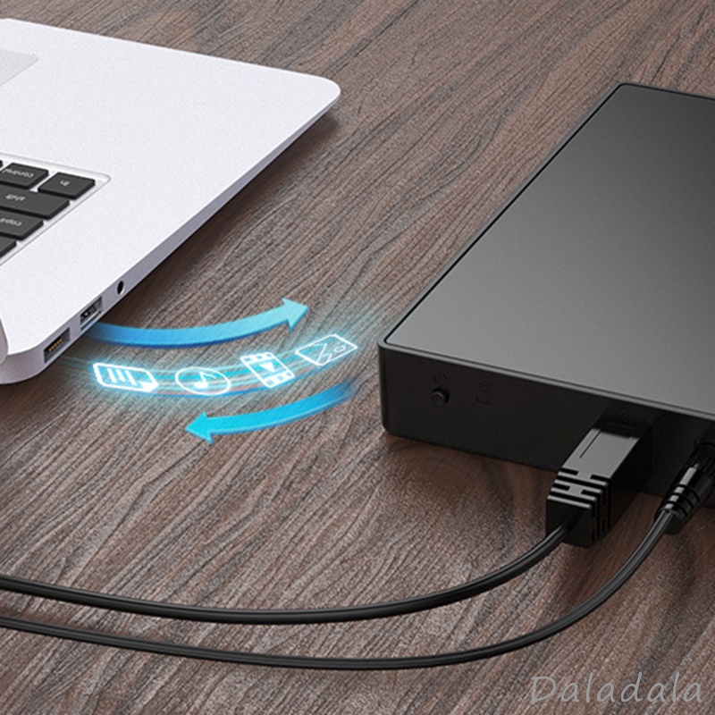 Hộp Đựng Ổ Cứng Ngoài Bằng Abs Usb 3.0 Cho Sata Iii Ssd 3.5 2.5 Inch 10tb Max Đen | BigBuy360 - bigbuy360.vn