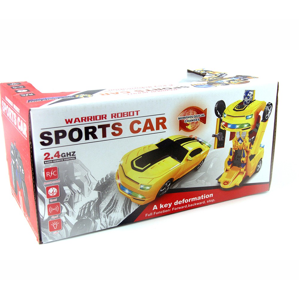 Ô tô điều khiển từ xa Siêu xe Sports Car biến hình thành robot