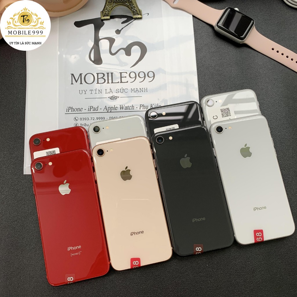 Điện thoại iPhone 8 Chính Hãng - Quốc Tế 64GB - Zin Đẹp 99% Như Mới - MOBILE999 | BigBuy360 - bigbuy360.vn