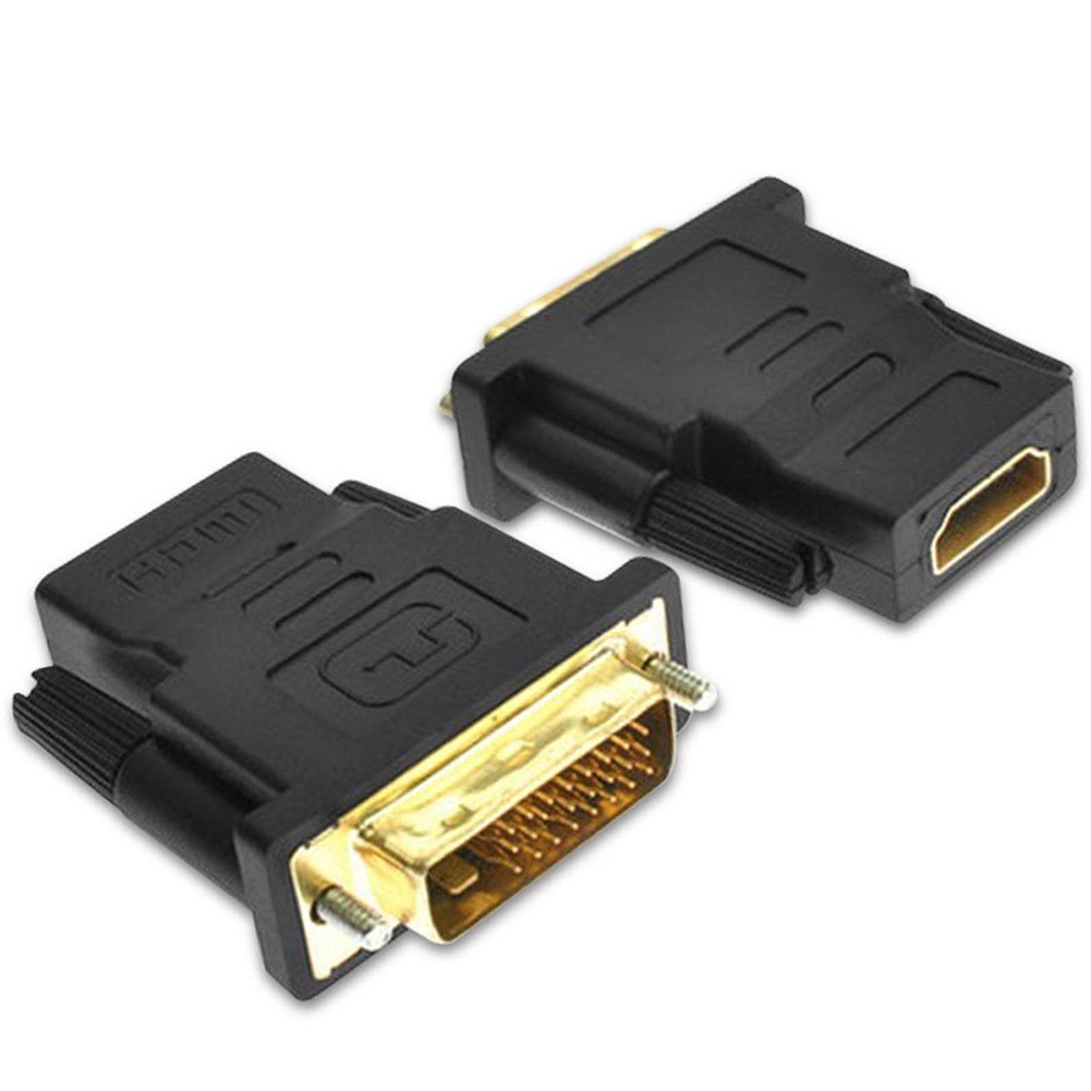Đầu nối chuyển đổi cổng cắm video từ đầu cắm DVI-D hai liên kết 24 + 1 sang lỗ cắm HDMI DOONJIEY