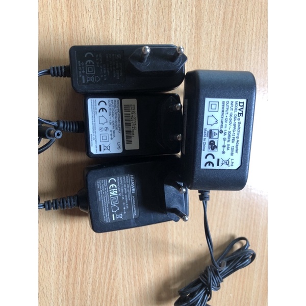 Nguồn 12V chính hãng thanh lý các loại 1A/1.5A/2A - Adapter 12V chân to