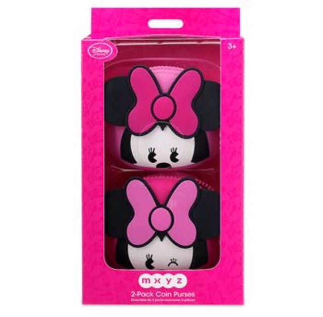 Set 2 túi Mini Minnie Mouse silicon hàng Mỹ