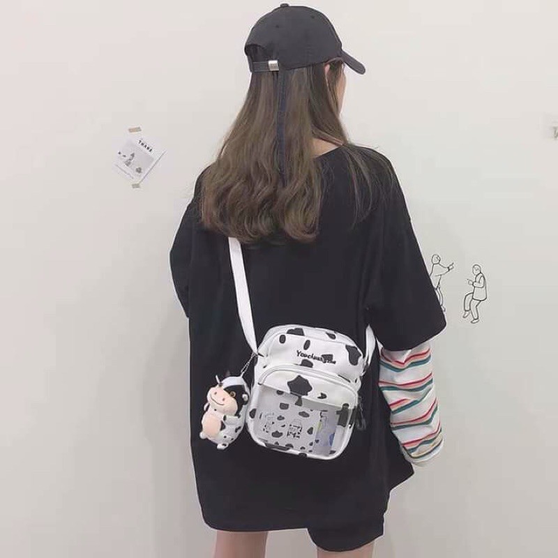 [Mã SKAMA06 giảm 8% tối đa 50K đơn 250K] [ Rẻ Vô Địch ] Túi Đeo Chéo Loang Bò Sữa MiNi | BigBuy360 - bigbuy360.vn