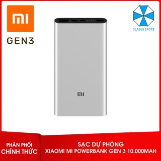 Pin sạc dự phòng Xiaomi Mi Power Bank Gen 3 10000mAh Type-C 2019