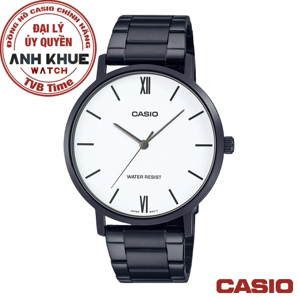 Đồng hồ nam dây kim loại Casio Standard chính hãng Anh Khuê MTP-VT01B-7BUDF (40mm)
