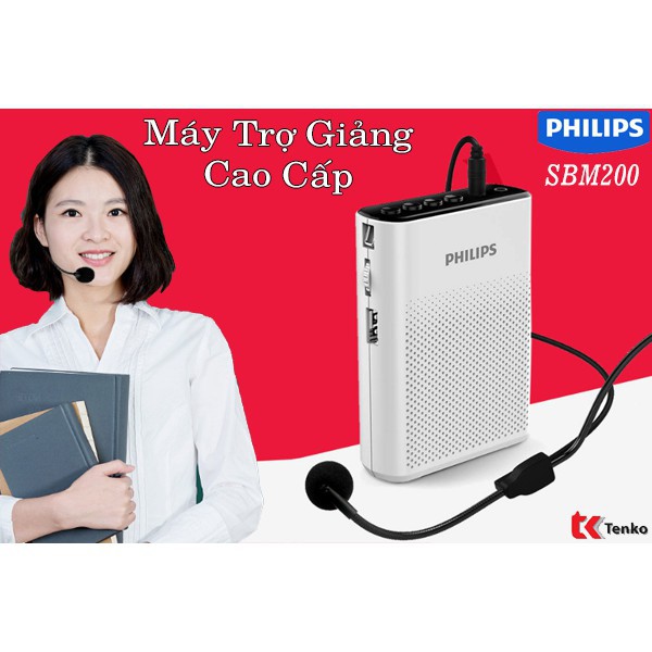 Máy Trợ Giảng Không Dây Cao Cấp PHILIPS/ ROLTON (1 MIC KHÔNG DÂY+1 MIC CÓ DÂY) - Hành chính hãng