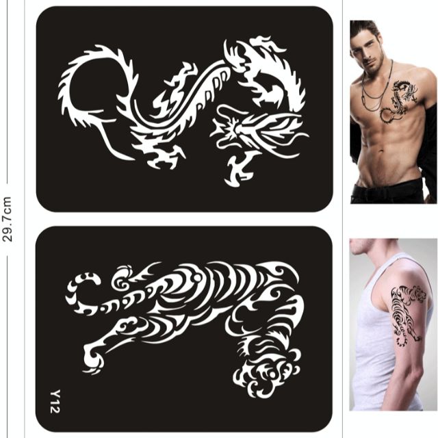 Khuôn vec henna size lớn