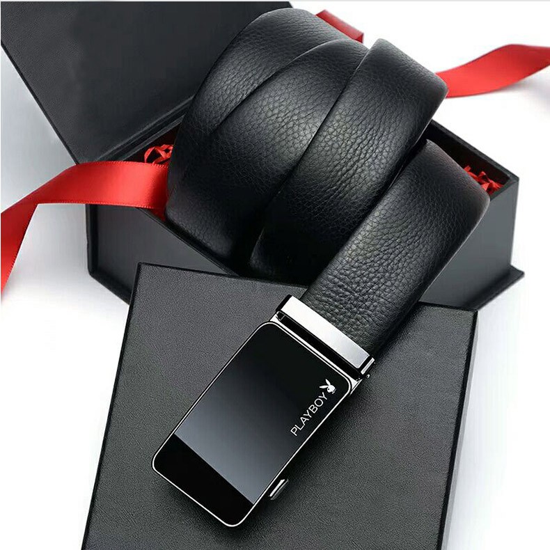 Thắt lưng/ dây nịt nam khóa tự động có hộp đựng hãng theo kèm