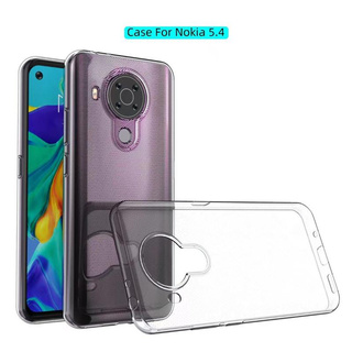 Ốp Nokia 5.4 dẻo trong suốt (Loại đẹp)