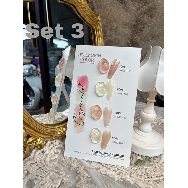 Set sơn 4 màu