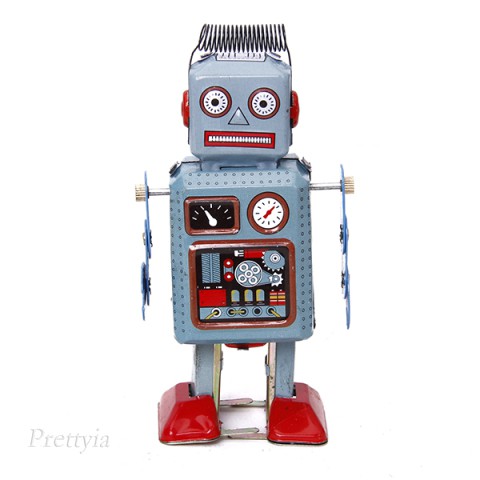 Robot Đồ Chơi Lên Dây Cót Phong Cách Retro