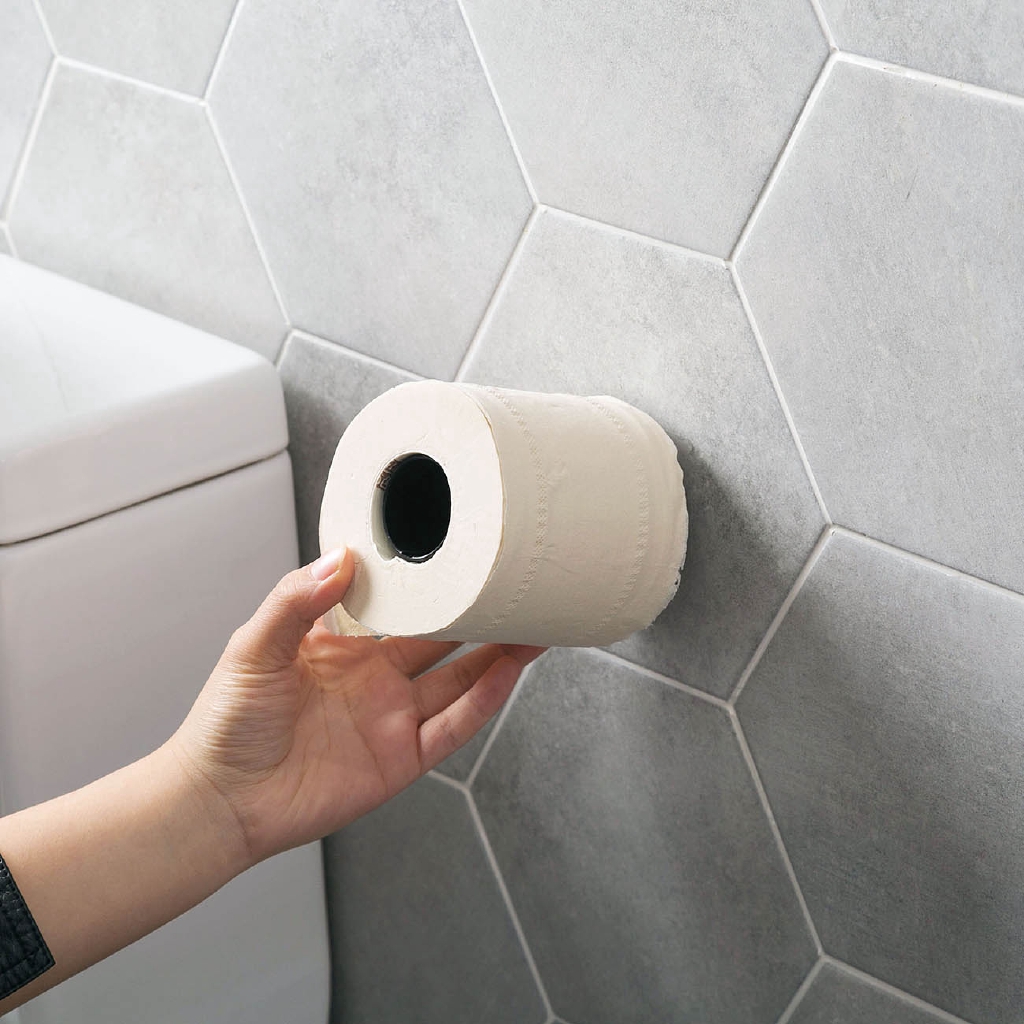 Giá Treo Cuộn Giấy Vệ Sinh Gắn Tường Hình Mèo Dễ Thương