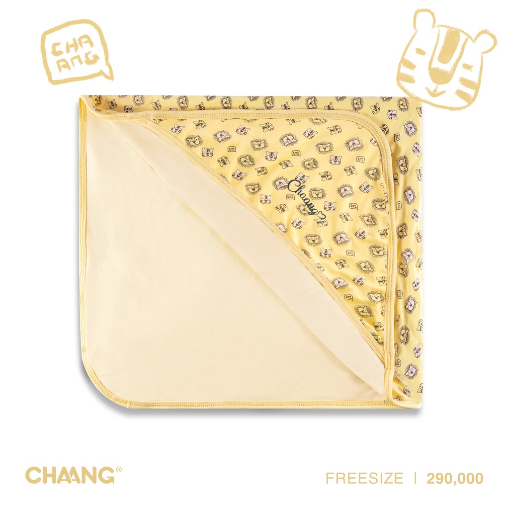 [CHÍNH HÃNG] Chăn ủ sơ sinh warm me họa tiết Tigger Chaang - 4 màu