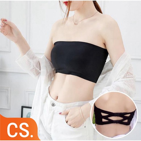 Áo bra quây su trơn không dây 8883 cho bạn gái mẫu mới cực đẹp (dưới 50kg)