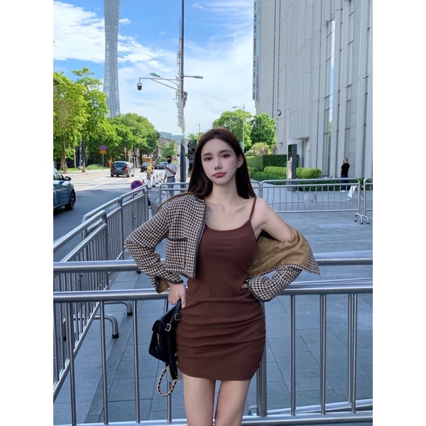 Áo dạ nâu Hot trend