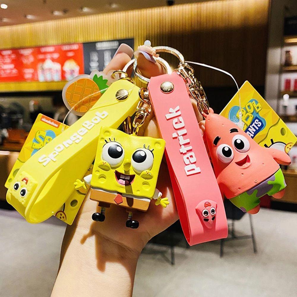 Mmluck Móc Khóa Hoạt Hình Krabs Boss Tentacles Patrick Star Squidward