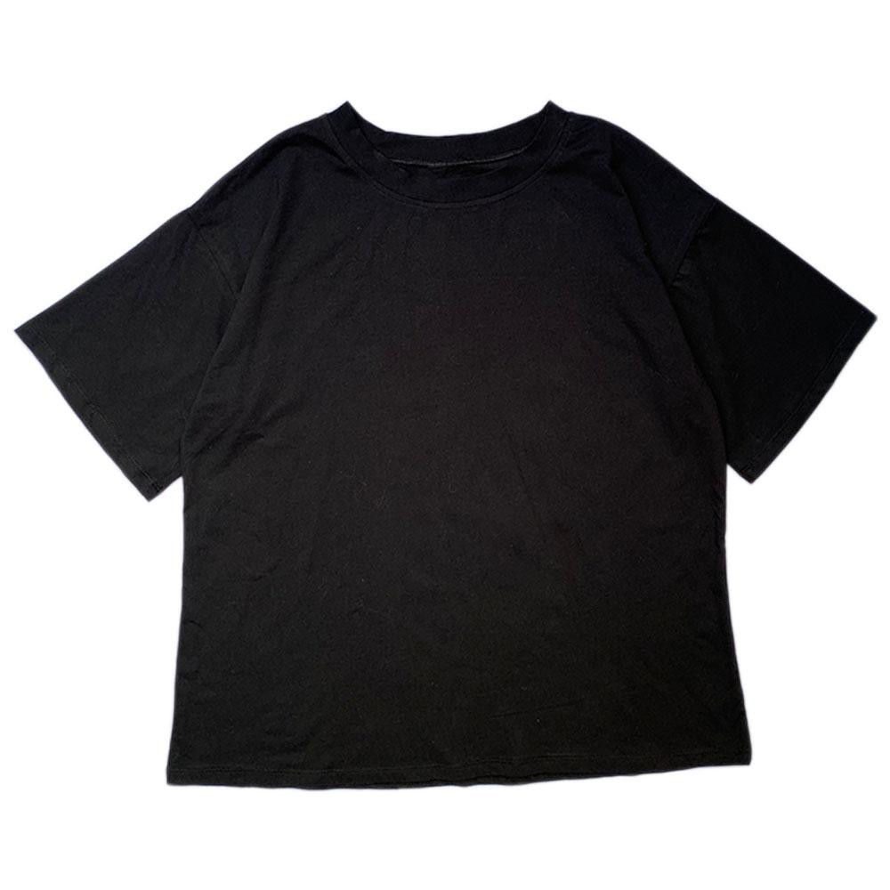 Áo thun trơn trắng đen unisex freesize 70kg