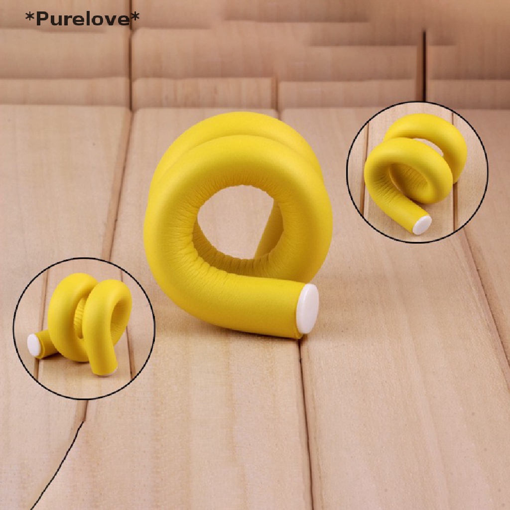 Set 10 Lô Uốn Tóc Xoăn Bằng Xốp Mềm Linh Hoạt Tiện Dụng
