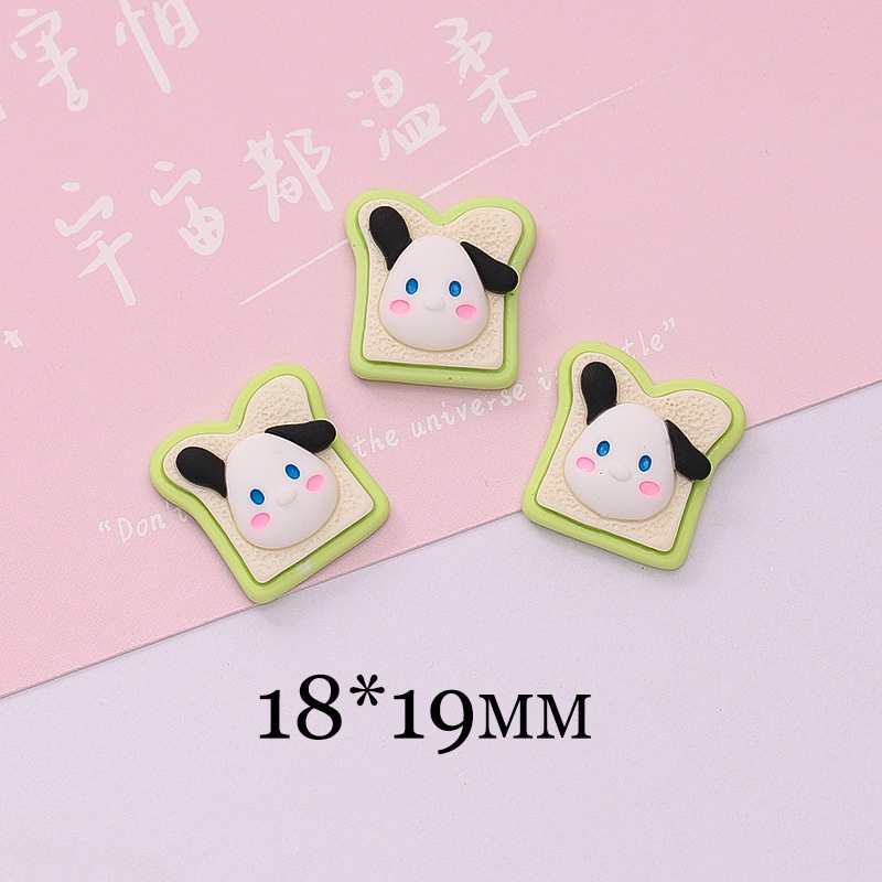[Sanrio &amp; Sandwich] Phụ Kiện Miếng Dán Trang Trí Giày Dép crocs jibbitz diy