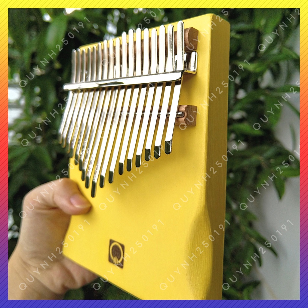 Đàn Kalimba 17 Phím Gỗ cao cấp nhiều màu Sắc tặng phụ kiện - Âm Hay Không Tịt Nốt