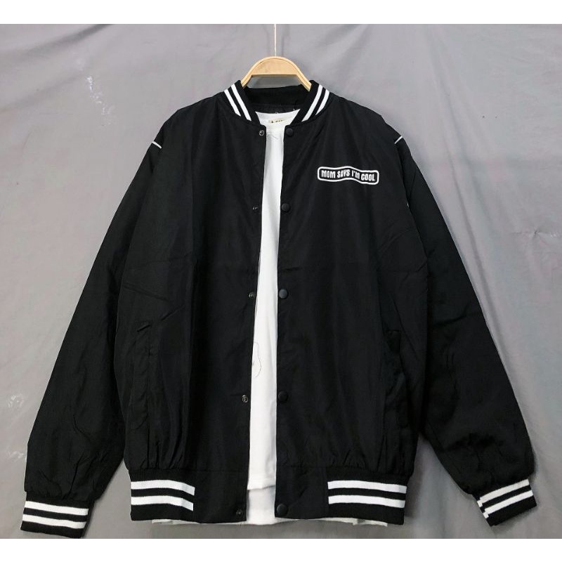 Áo Khoác Dù Bomber 2 Lớp Form Unisex Nam Nữ 38-60kg