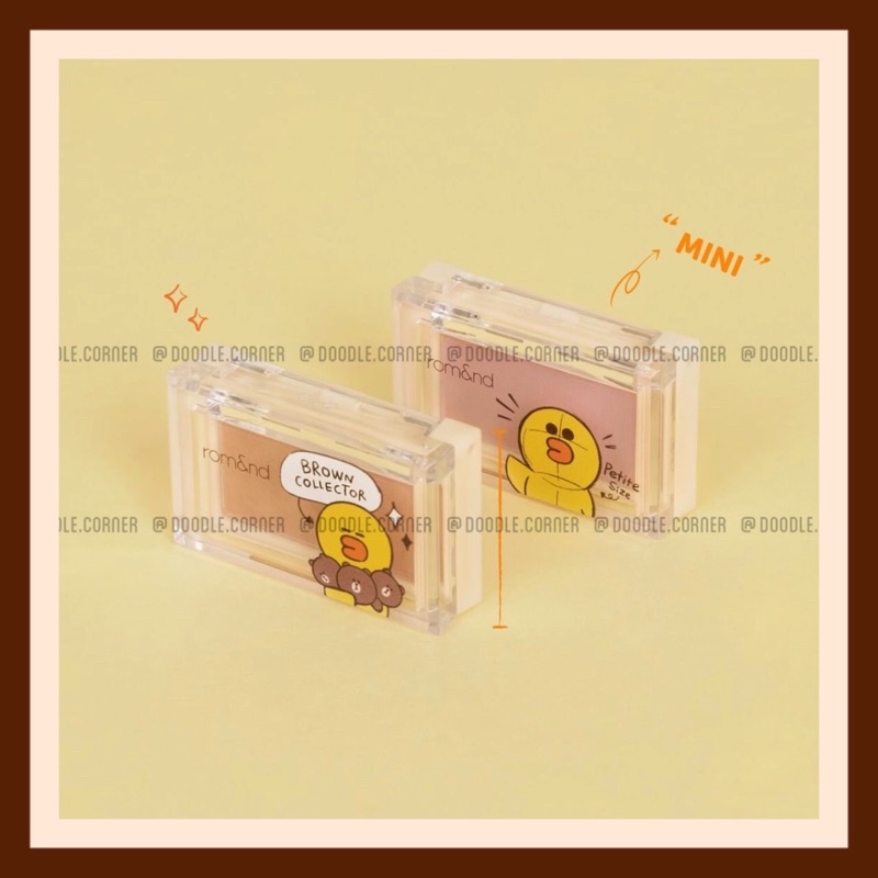 Phấn má hồng dạng nén mini Romand Better Than Cheek 1.4g (Có Sẵn)