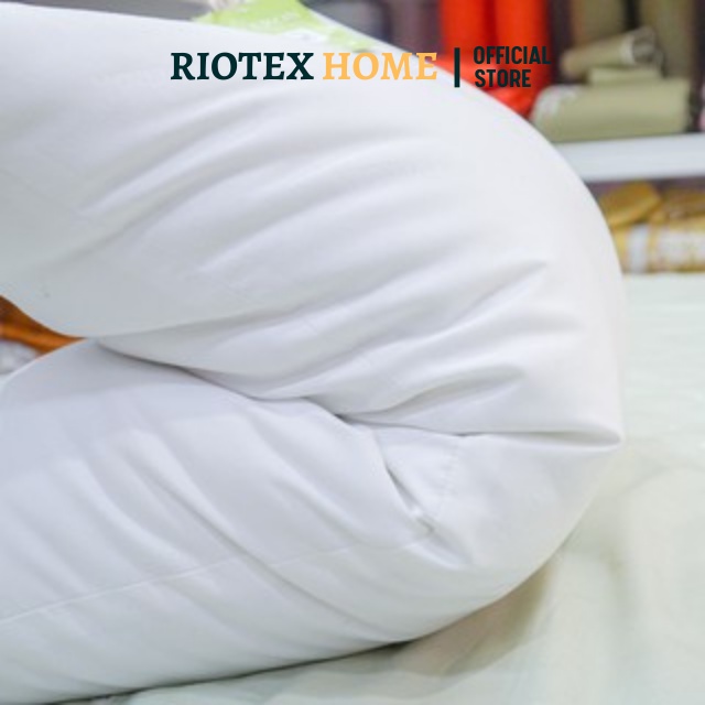 Ruột gối ôm cao cấp RIOTEX 35x100cm êm ái,tơi xốp, ít xẹp lún, thấm hút, không gây bức bối