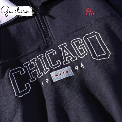 Áo Sweater Form Rộng Unisex Tay Bồng Nam Nữ Mặc Được Chất Nỉ Cotton Dày Đẹp Không Bai Gu Store mã681