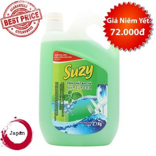 Rửa chén bạc hà Suzy 2,1 Lít