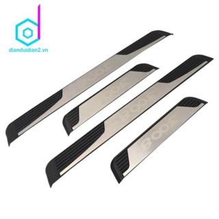 Miếng dán inox trang trí cửa xe hơi peugeot 3008 3008gt