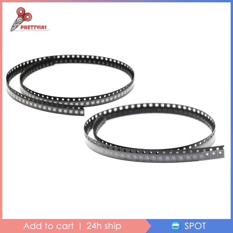 Bộ 100 đèn LED 3528 1210 SMD ánh sáng trắng | BigBuy360 - bigbuy360.vn