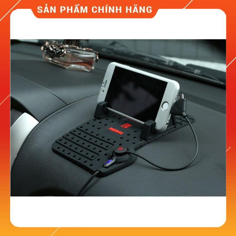 [FREESHIP] Giá đỡ điện thoại kiêm sạc trên ô tô Remax RC-FC1 - Phụ Kiện Chi Hà