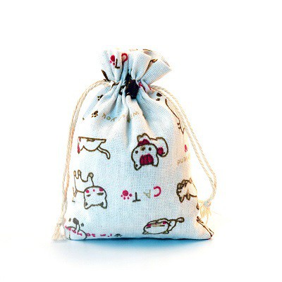 Túi Vải Bố Dây Rút Tiện Lợi Đựng Trang Sức, Hoa Thơm, Hạt Cafe (Size 10x14cm)