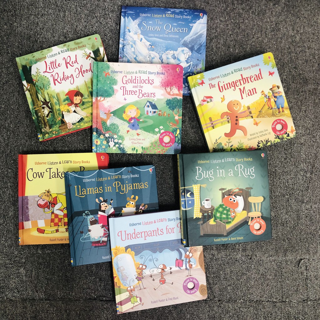 Sách Âm Thanh Goldilocks And The Three Bears Listen & Learn Có Giọng Đọc Truyện Cổ Tích Cho Bé - Usborne | BigBuy360 - bigbuy360.vn