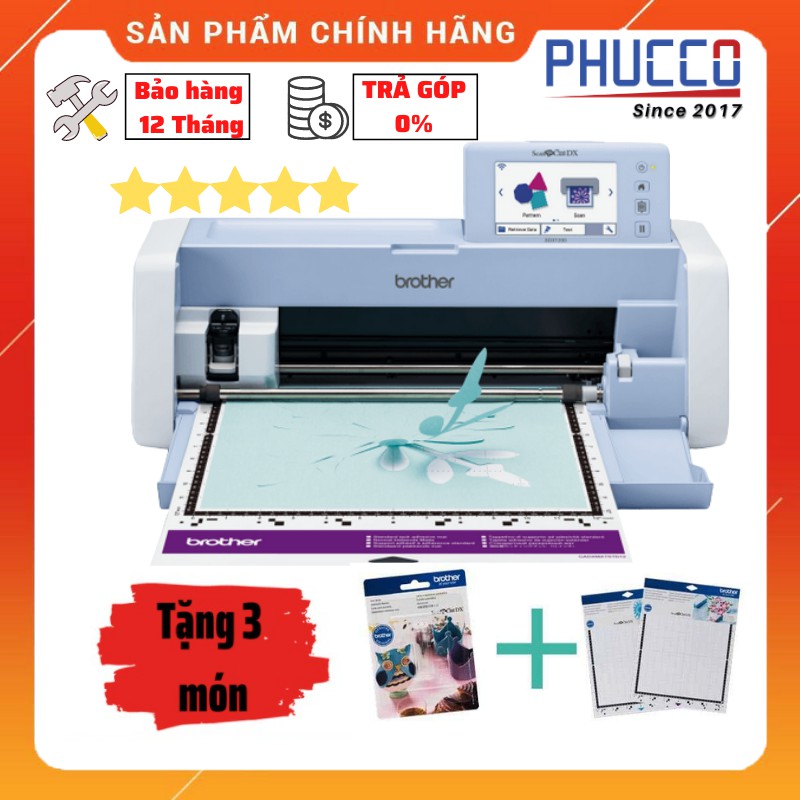 Máy cắt đa năng_Máy cắt Sticker_Decal_Brother ScanNCut SDX1200 [Hỗ trợ hướng dẫn sử dụng tận nơi]