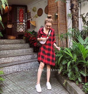 Đầm somi caro