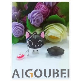 USB Cartoon Flash University Elf mèo Anime Pen Drive 1GB 2GB 4GB 8GB 16GB 16GB 32GB 64GB