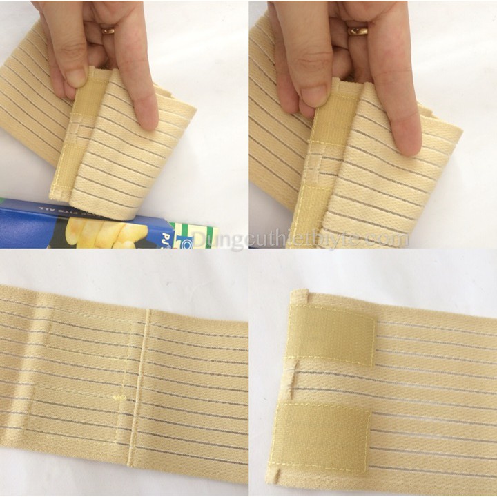 Băng thun quấn cổ tay PJ-633 co dãn tốt sử dụng khi vận động chơi thể thao