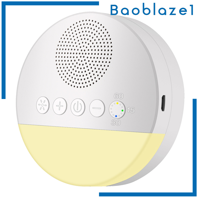 [BAOBLAZE1]White Noise Sound Machine Sleep Therapy Plays Soothing Sounds+ Timers