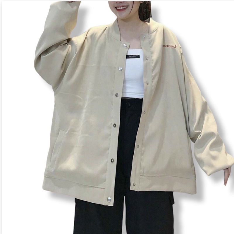 Áo Khoác Dù Bomber Cúc Bấm Siêu HOT ĐĂNG QUANG FASHION
