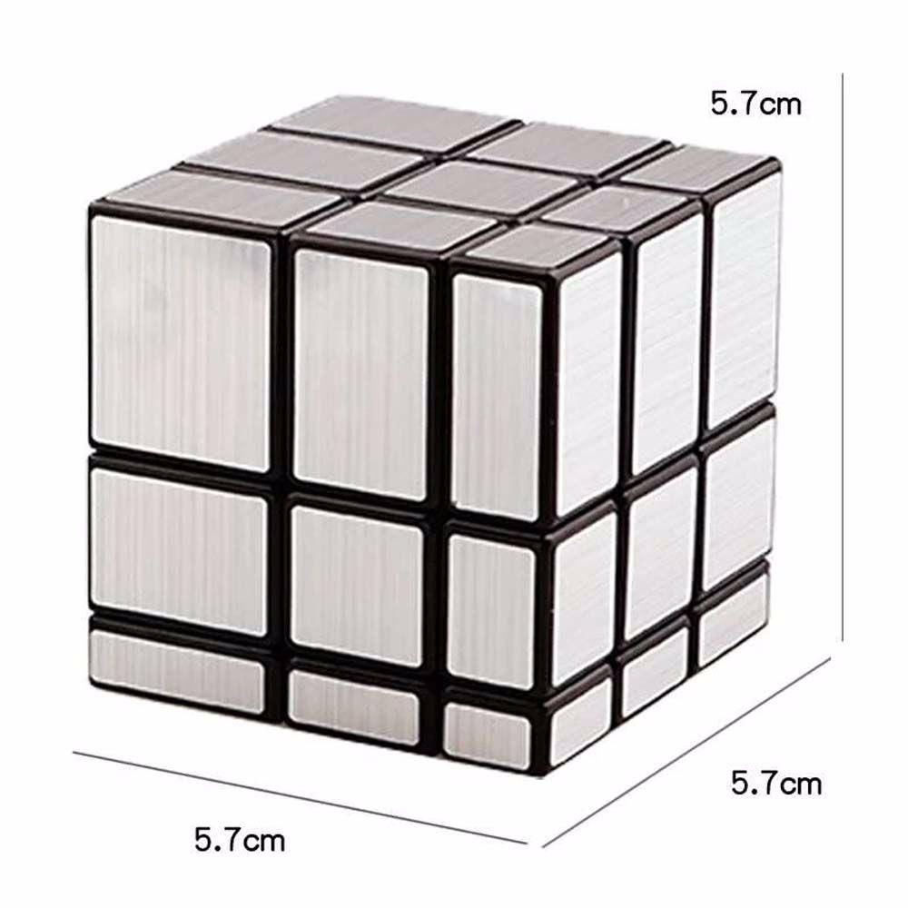 LILYES Đồ Chơi Khối Rubik Tráng Gương Kim Loại Giáo Dục Cho Bé